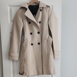 Zara Classic Tan Trench Coat